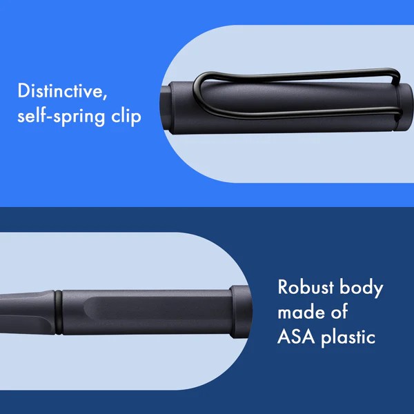 Weitere Ansicht: LAMY safari Tintenroller steel black