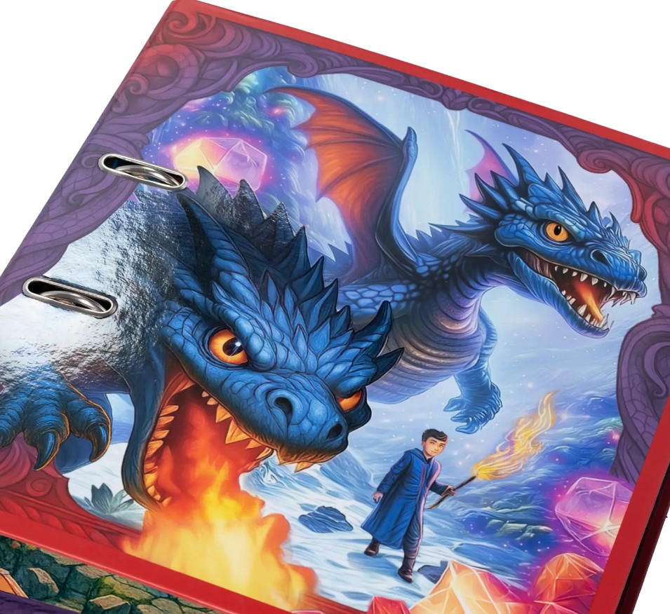 Weitere Ansicht: Herma Motiv-Ordner A4 Dragon