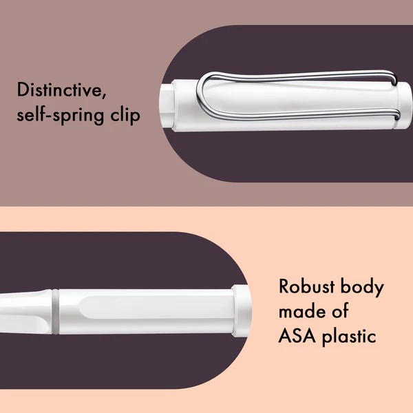 Weitere Ansicht: LAMY safari Tintenroller white/weiß