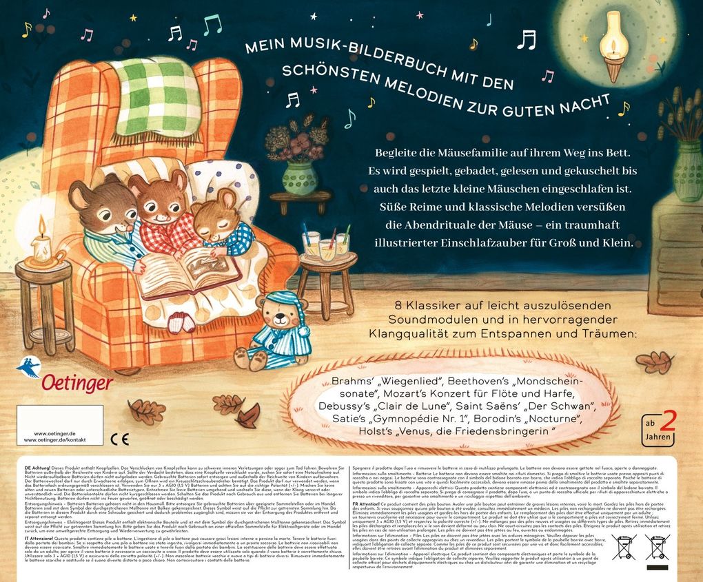 Weitere Ansicht: Gute Nacht - Musikbuch | Jennifer Eckford