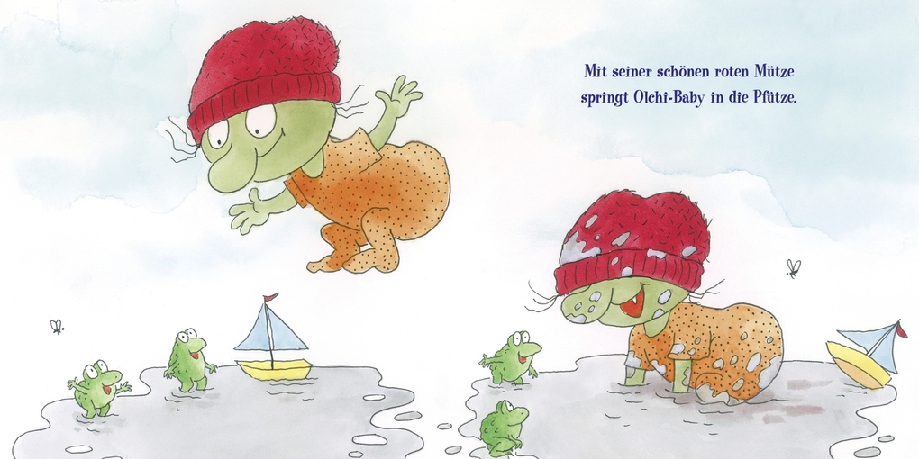 Weitere Ansicht: Die Olchis. Olchi-Baby macht, was es will! | Erhard Dietl