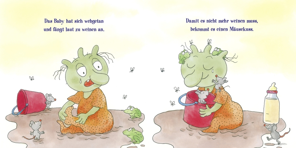 Weitere Ansicht: Die Olchis. Olchi-Baby macht, was es will! | Erhard Dietl