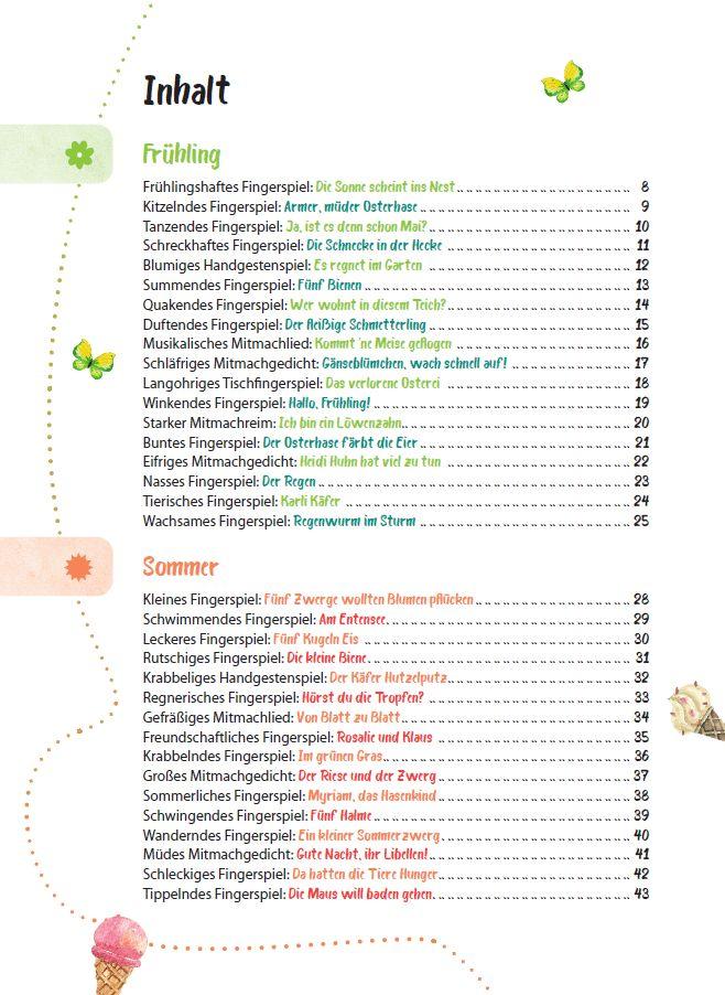 Weitere Ansicht: Das Krippen-Jahreszeitenbuch: Fingerspiele & Mitmachreime