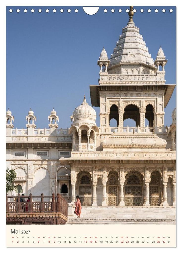 Weitere Ansicht: Straßenleben in Rajasthan (Wandkalender 2027 DIN A4 hoch), CALVENDO Monatskalender | Photostravellers Photostravellers, Calvendo