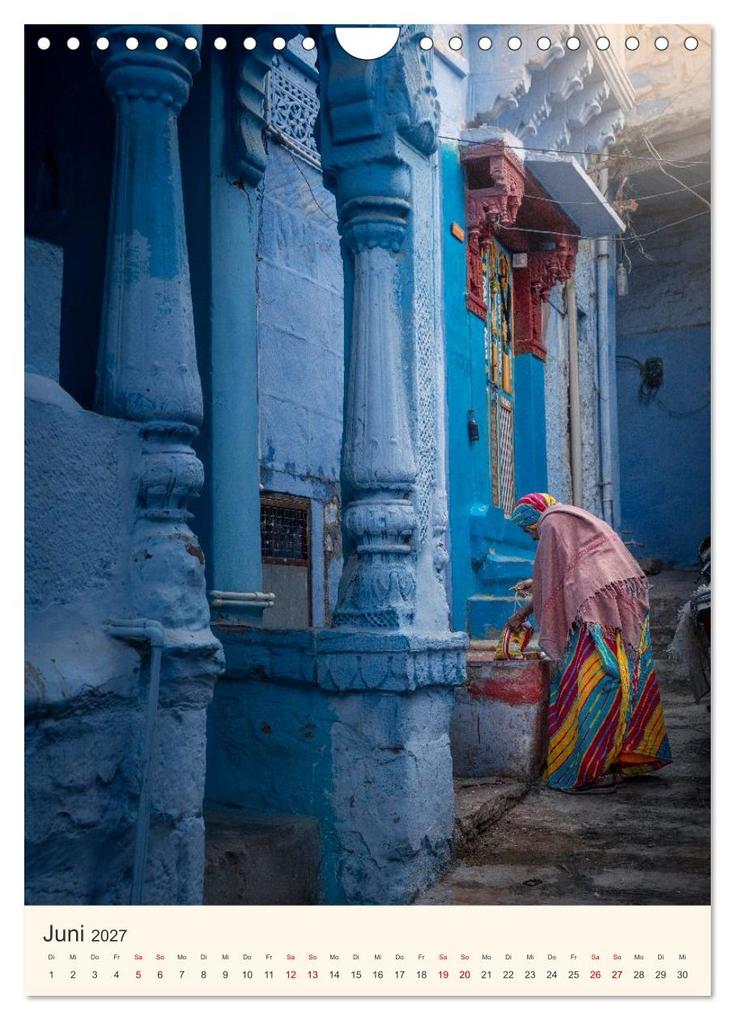 Weitere Ansicht: Straßenleben in Rajasthan (Wandkalender 2027 DIN A4 hoch), CALVENDO Monatskalender | Photostravellers Photostravellers, Calvendo