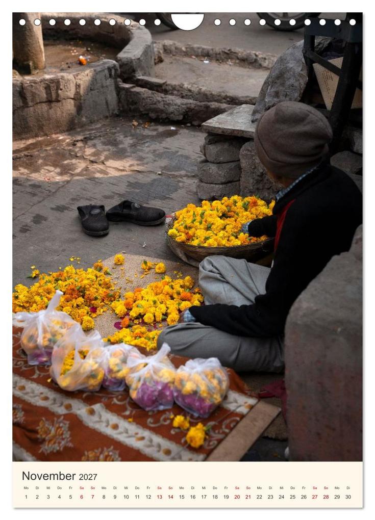 Weitere Ansicht: Straßenleben in Rajasthan (Wandkalender 2027 DIN A4 hoch), CALVENDO Monatskalender | Photostravellers Photostravellers, Calvendo