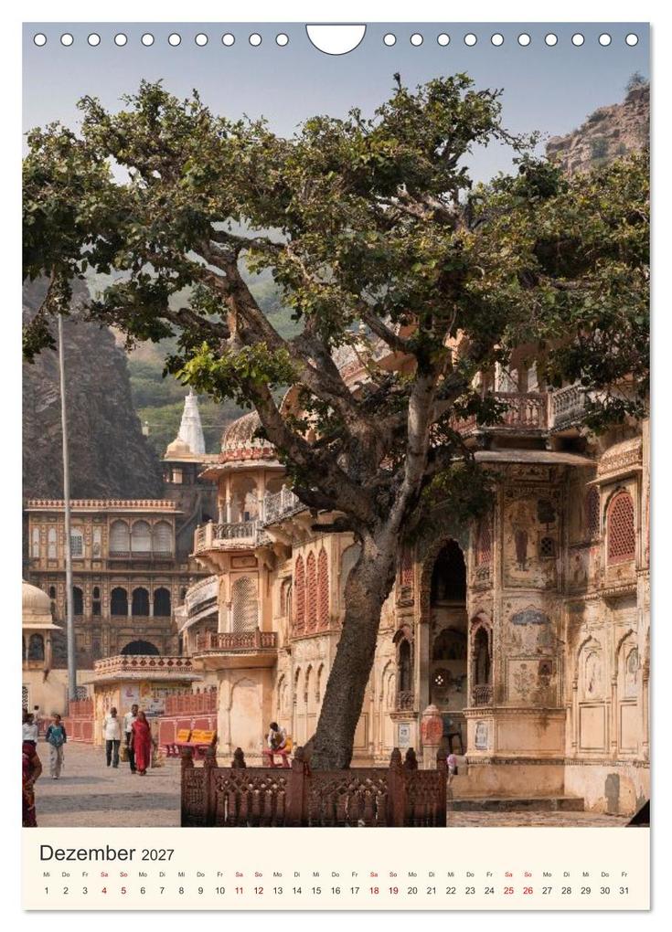 Weitere Ansicht: Straßenleben in Rajasthan (Wandkalender 2027 DIN A4 hoch), CALVENDO Monatskalender | Photostravellers Photostravellers, Calvendo