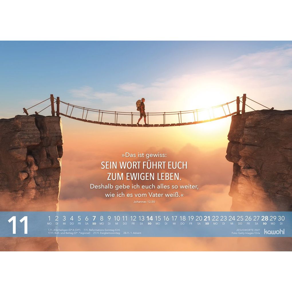 Weitere Ansicht: Jesus Worte 2027