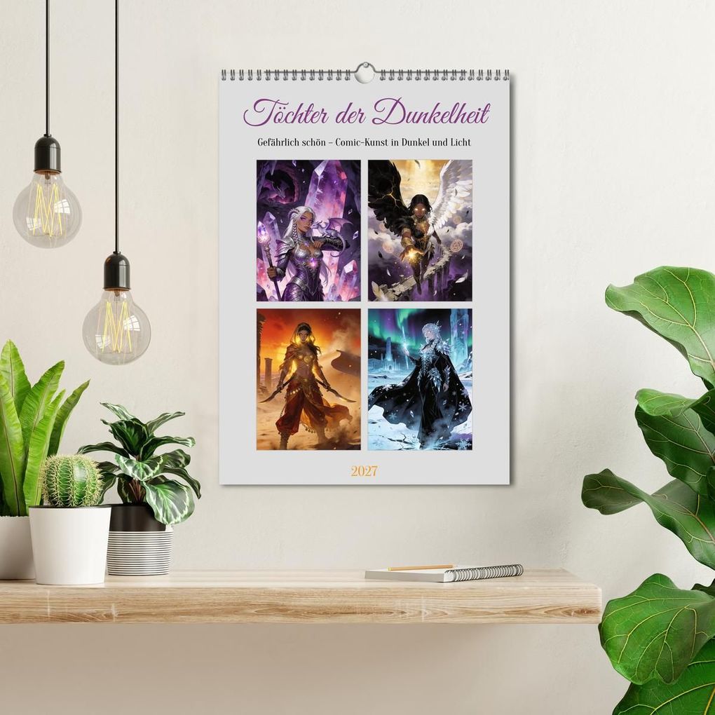 Weitere Ansicht: Töchter der Dunkelheit (Wandkalender 2027 DIN A3 hoch), CALVENDO Monatskalender | Liam Blue, Calvendo