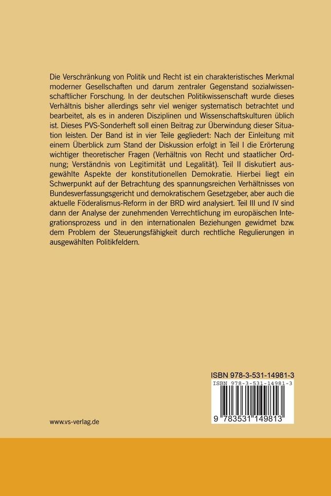 Weitere Ansicht: Politik und Recht