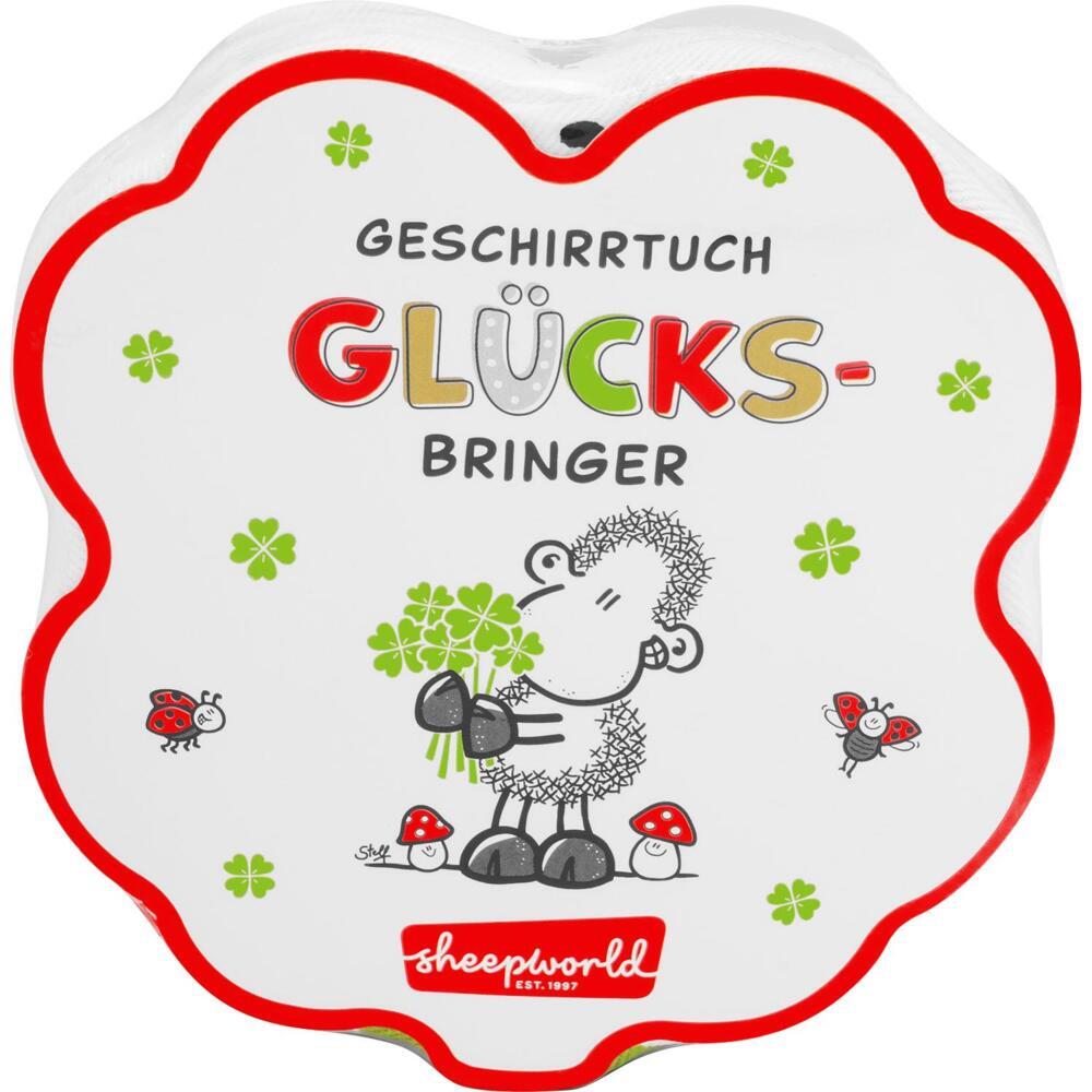 Weitere Ansicht: Zauber-Geschirrtuch Motiv "Glück"