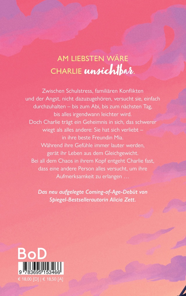 Weitere Ansicht: Lila Wolken im Kopf | Alicia Zett