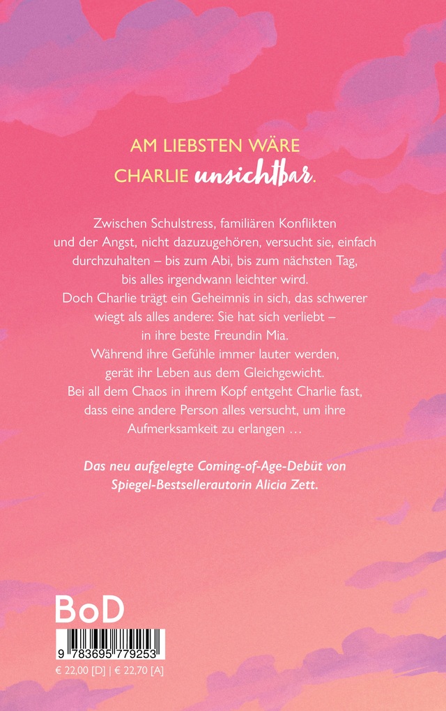 Weitere Ansicht: Lila Wolken im Kopf | Alicia Zett