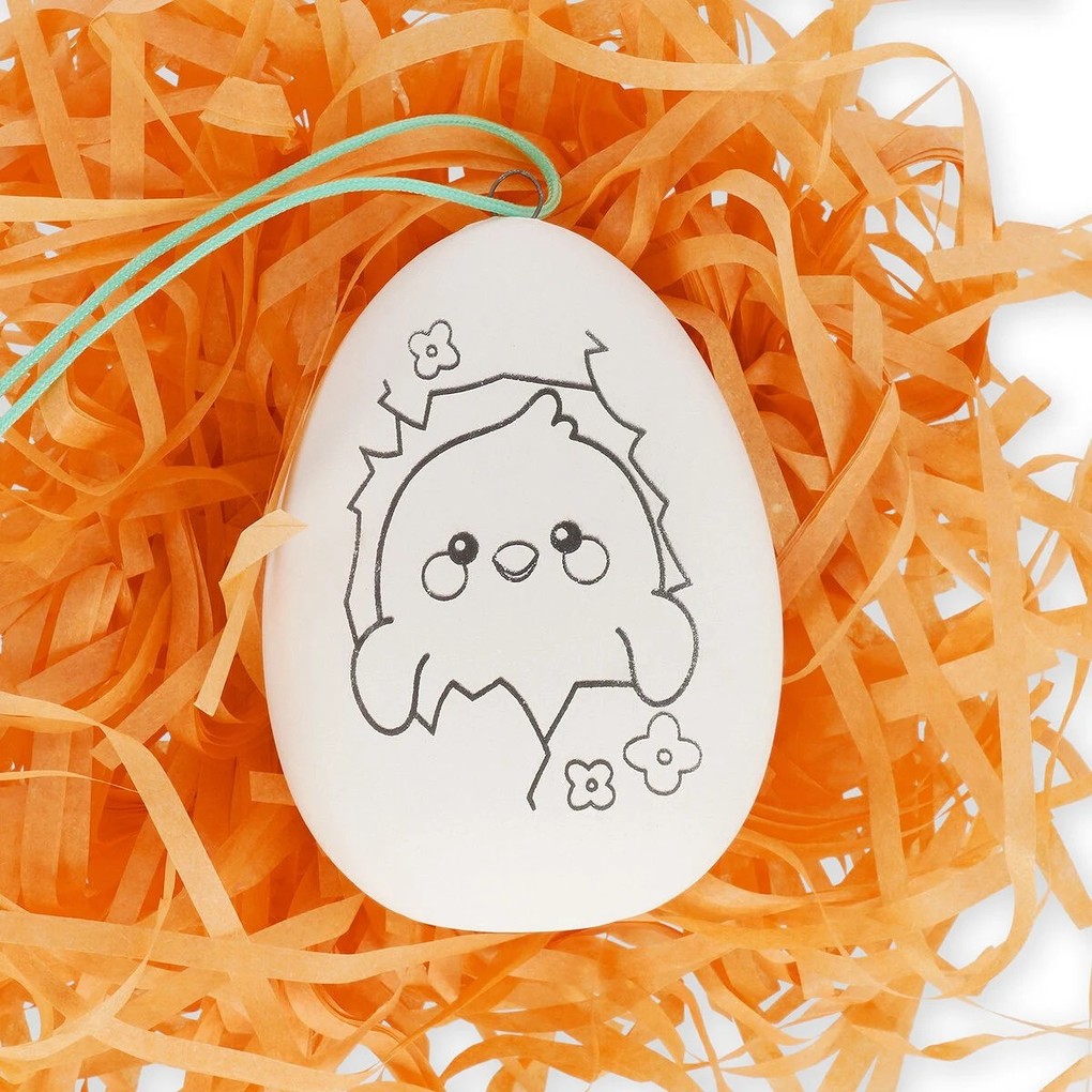 Weitere Ansicht: Legami Dekorationsset für Ostereier - Hoppy Easter, DIY Mal Set für Ostern