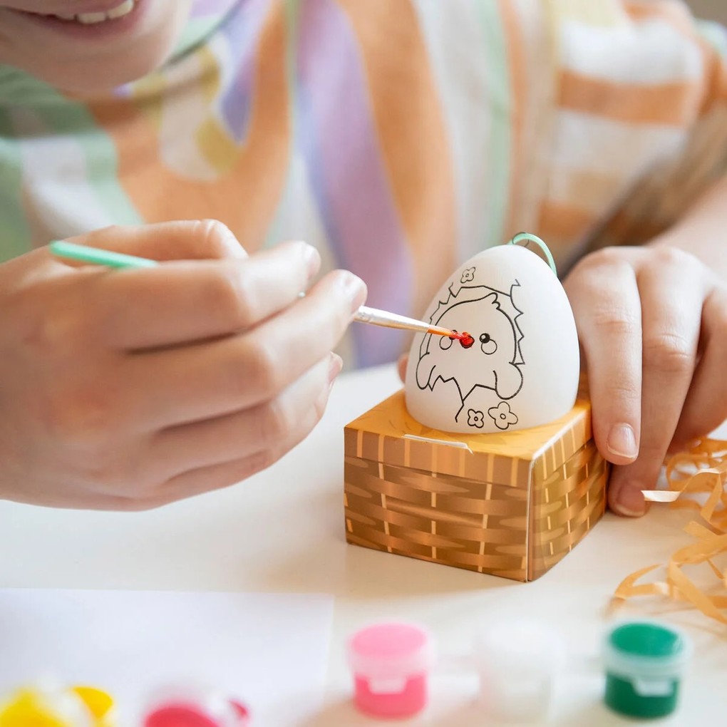 Weitere Ansicht: Legami Dekorationsset für Ostereier - Hoppy Easter, DIY Mal Set für Ostern