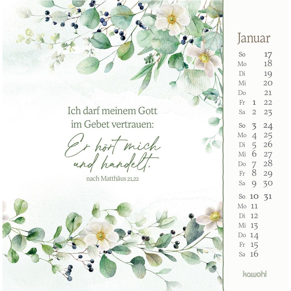 Weitere Ansicht: Vor dich bring ich, was mich bewegt 2027