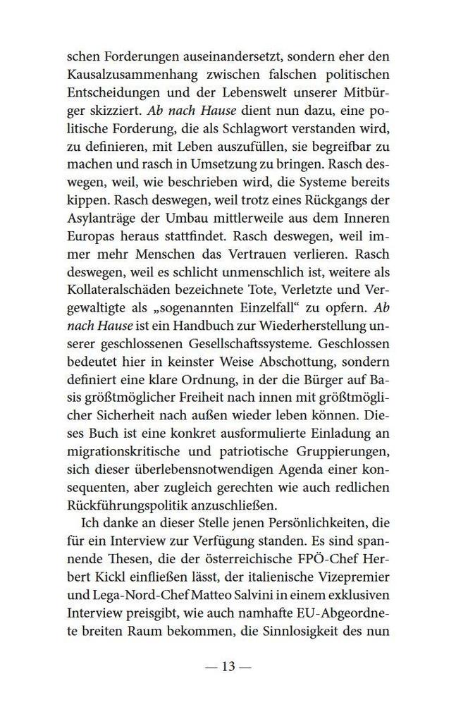 Weitere Ansicht: Ab nach Hause | Gerald Grosz
