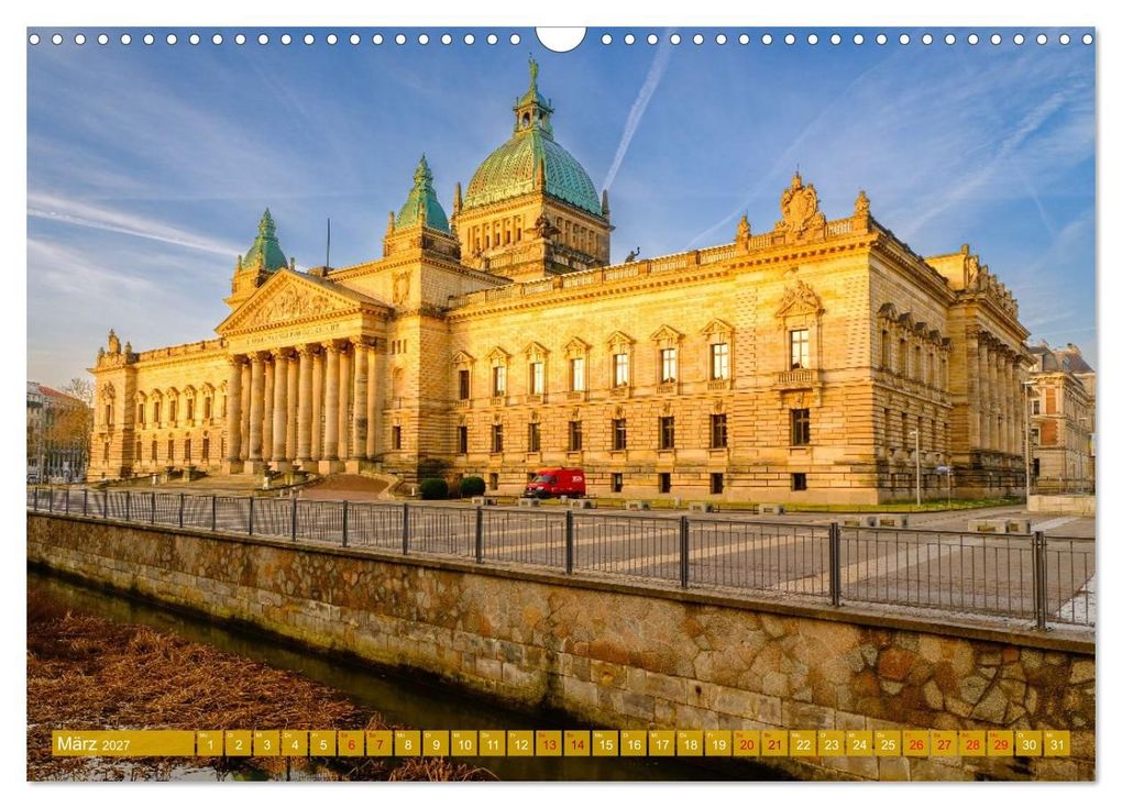 Weitere Ansicht: Ein Blick auf Leipzig (Wandkalender 2027 DIN A3 quer), CALVENDO Monatskalender | Markus W. Lambrecht, Calvendo