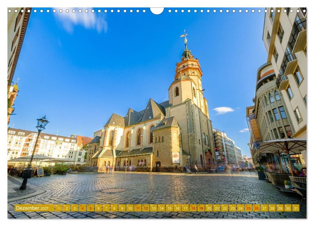 Weitere Ansicht: Ein Blick auf Leipzig (Wandkalender 2027 DIN A3 quer), CALVENDO Monatskalender | Markus W. Lambrecht, Calvendo