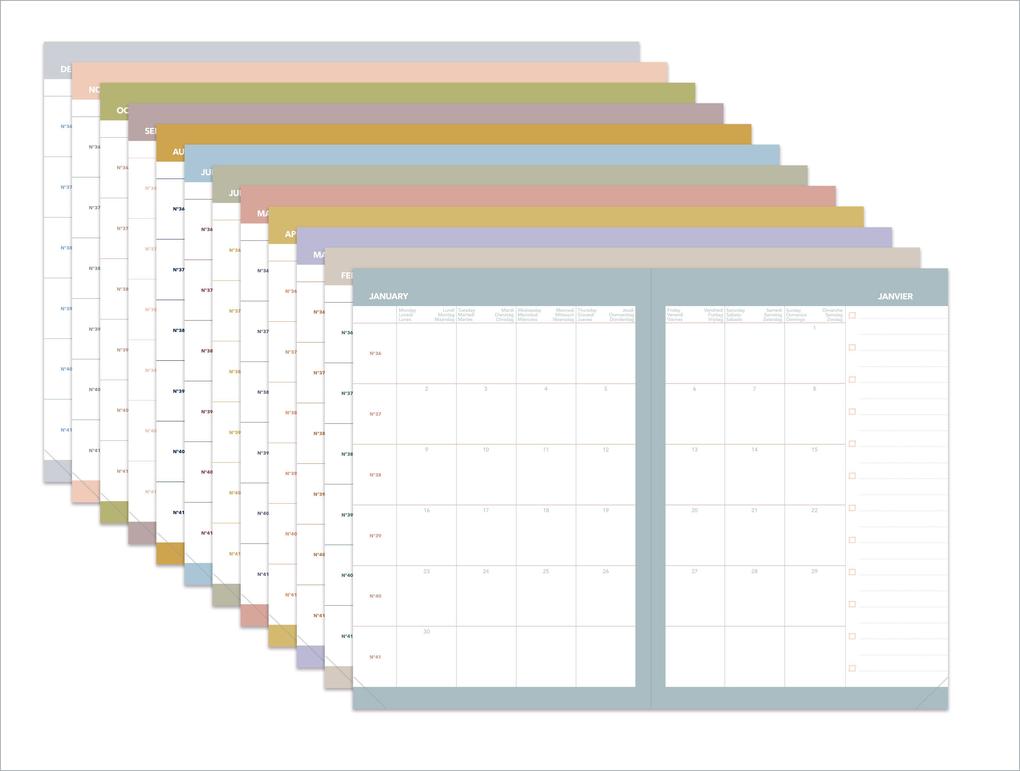 Weitere Ansicht: Minister Sept Color vz ML Céleste blau 2026 / 2027