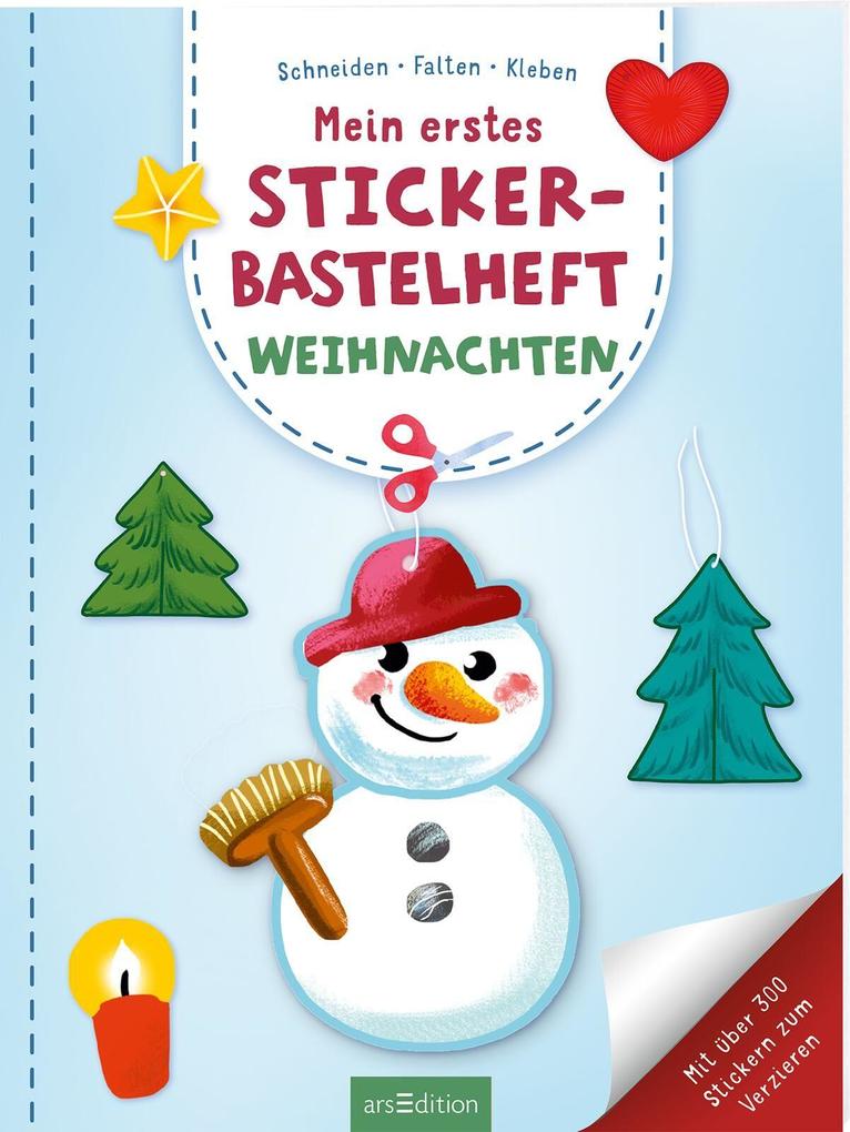 Produktbild: Mein erstes Sticker-Bastelheft - Weihnachten