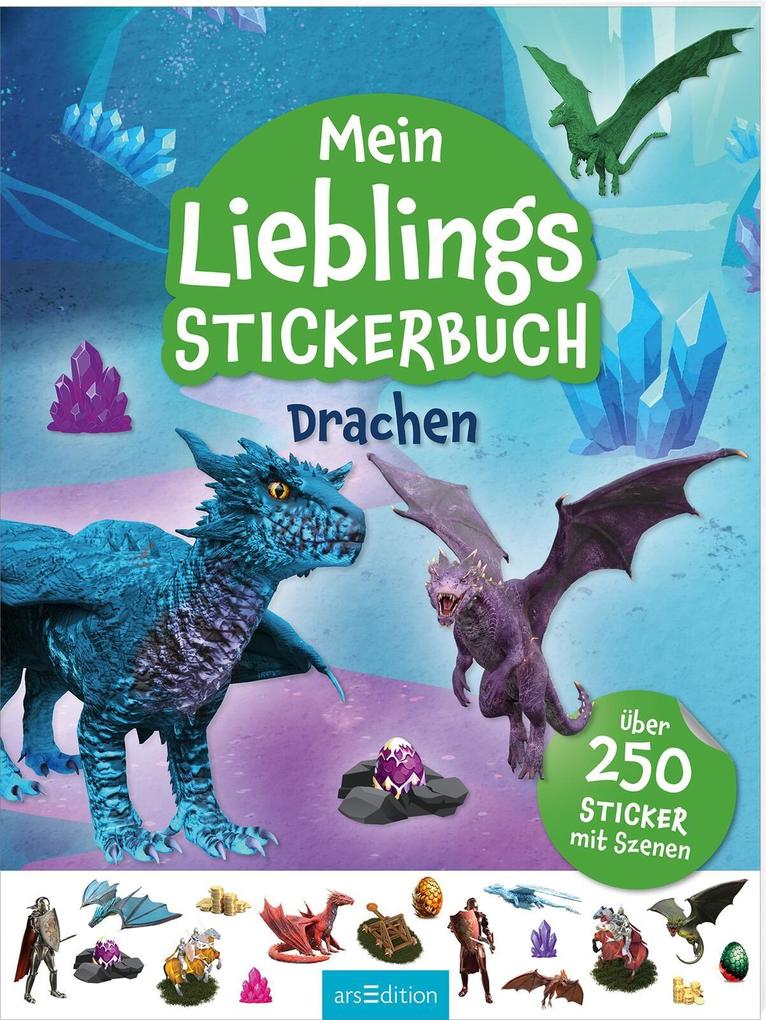 Produktbild: Mein Lieblings-Stickerbuch - Drachen