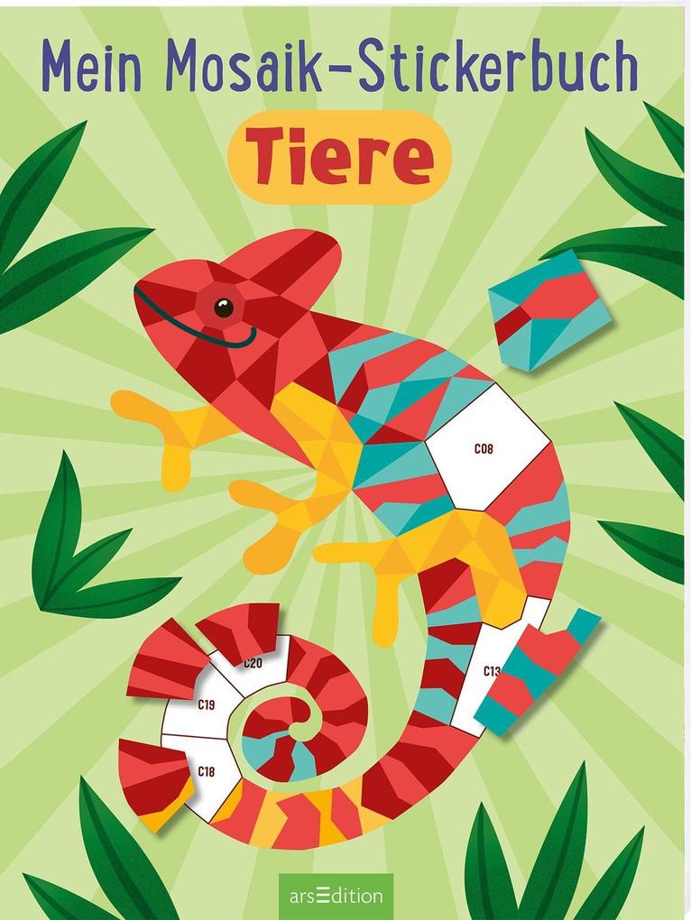Produktbild: Mein Mosaik-Stickerbuch - Tiere