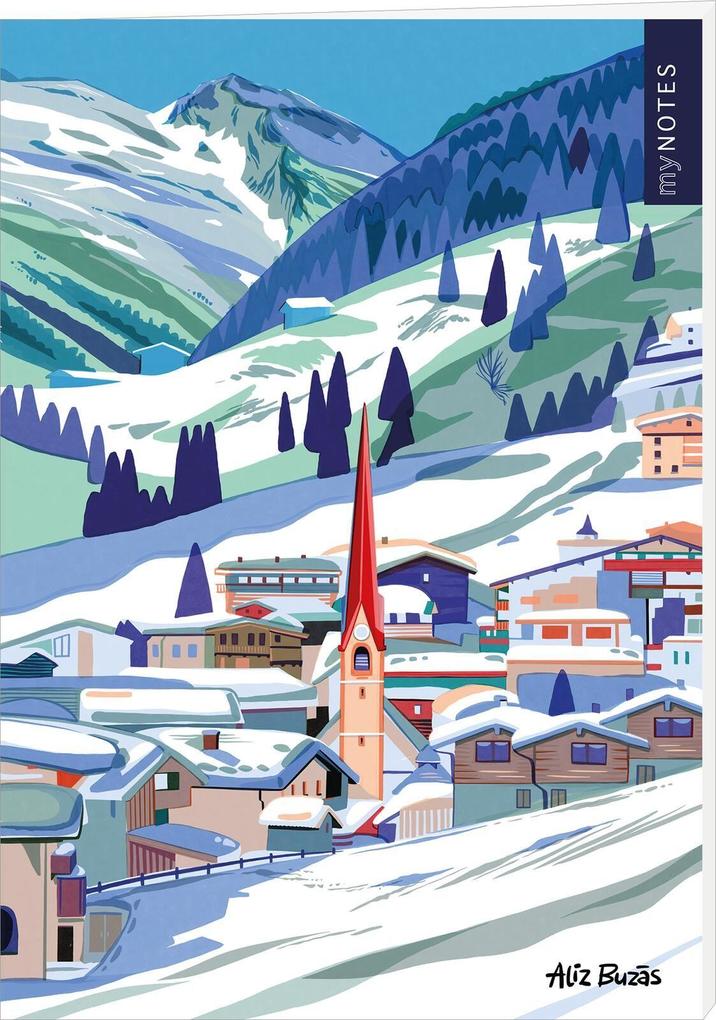 Produktbild: myNOTES Papeterie: Notizheft Österreich - Zillertal