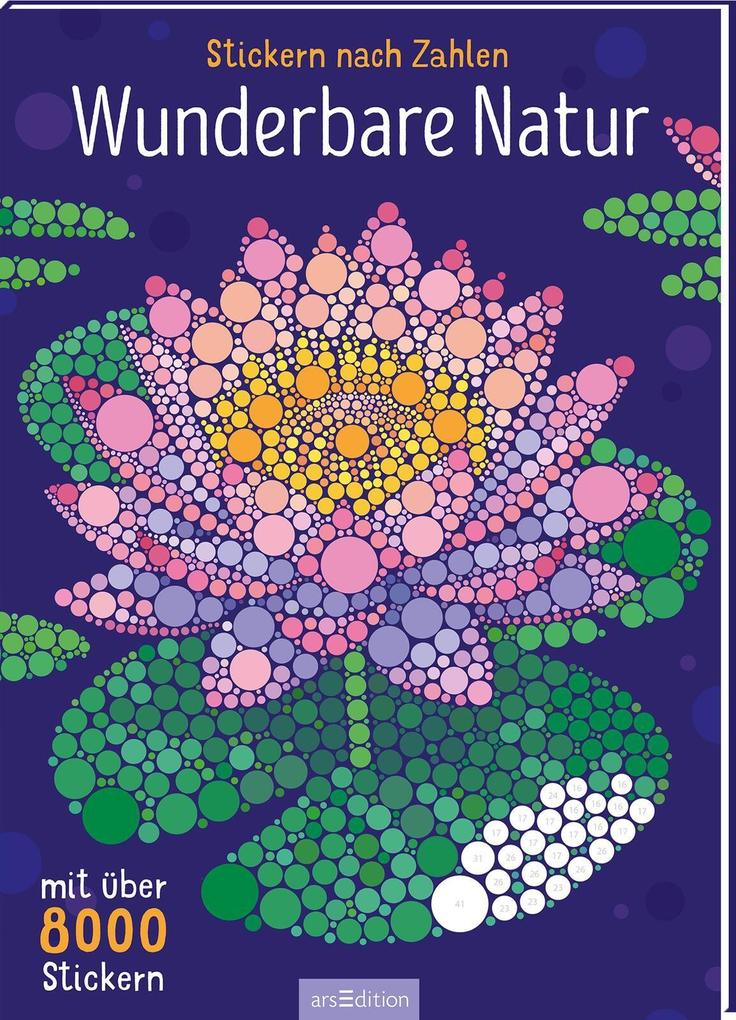 Produktbild: Stickern nach Zahlen - Wunderbare Natur