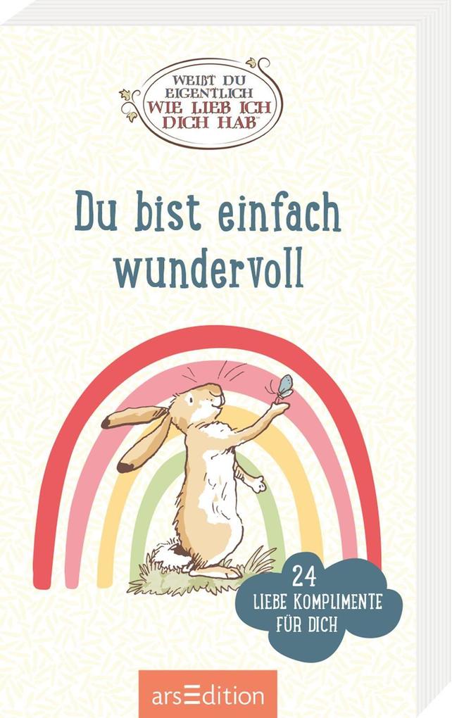 Produktbild: Weißt du eigentlich, wie lieb ich dich hab? Du bist einfach wundervoll