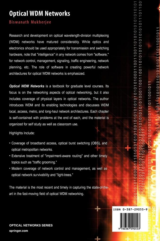 Weitere Ansicht: Optical Wdm Networks | Biswanath Mukherjee