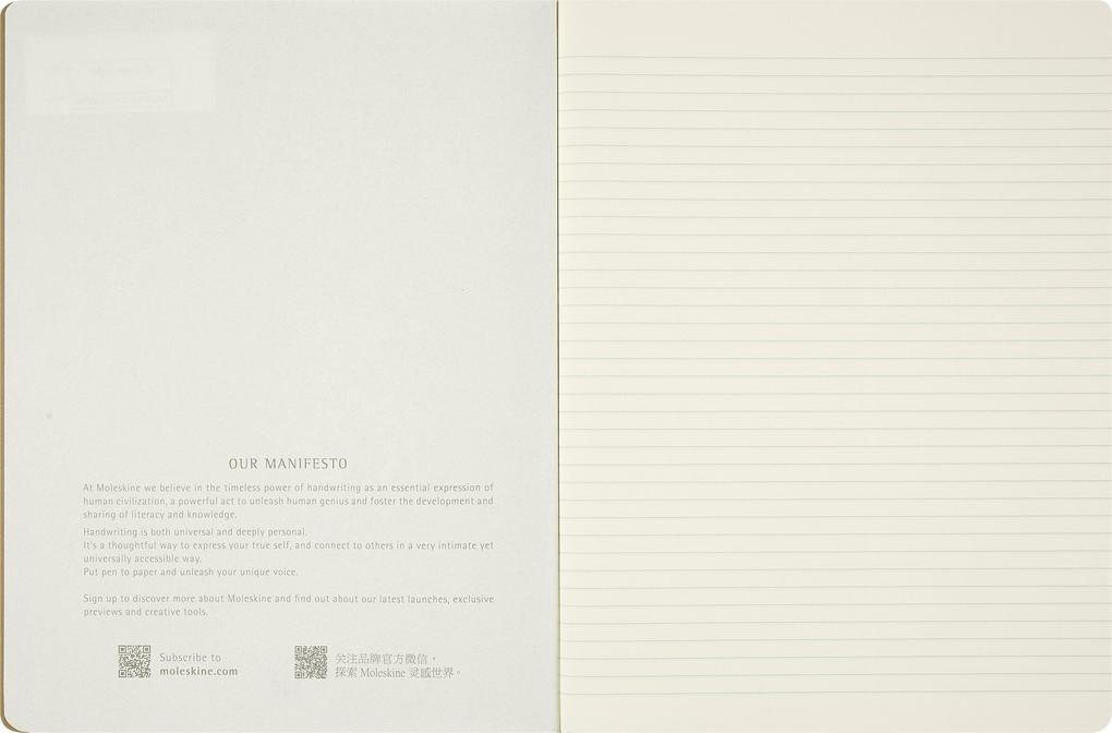 Weitere Ansicht: Moleskine Der Herr der Ringe Cahier (3er-Set), XL, liniert, weicher Einband