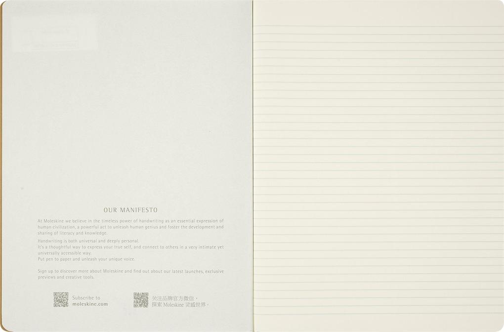 Weitere Ansicht: Moleskine Alice im Wunderland Cahier XL (3er-Set), liniert, weicher Einband