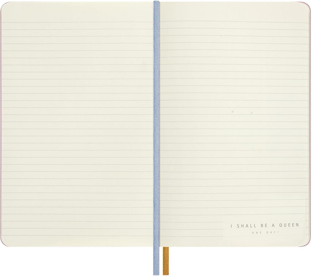 Weitere Ansicht: Moleskine Alice im Wunderland Notizbuch limitierte Ausgabe, L/A5, liniert, fester Einband