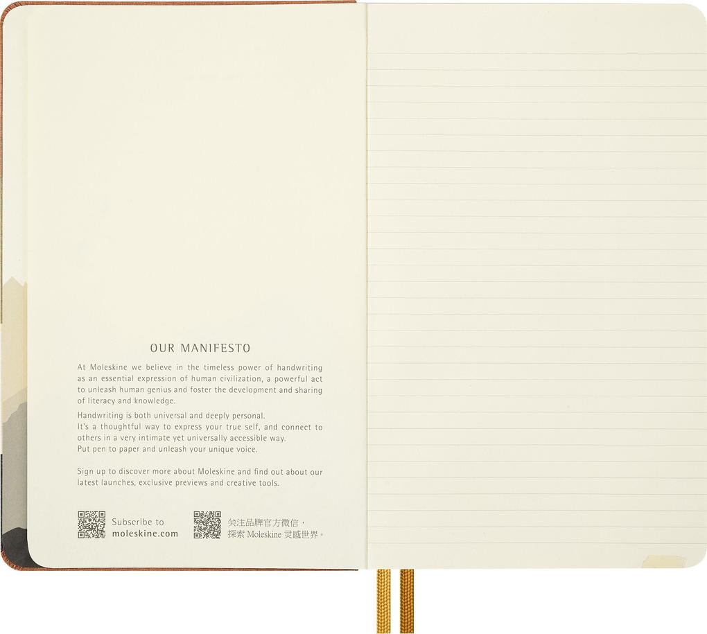 Weitere Ansicht: Moleskine Der Herr der Ringe Notizbuch Frodo Sam limitierte Ausgabe, L/A5, liniert, fester Einband