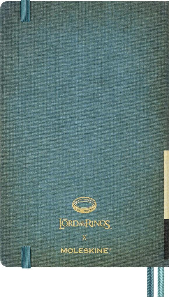 Weitere Ansicht: Moleskine Der Herr der Ringe Notizbuch Aragorn limitierte Ausgabe, L/A5, liniert, fester Einband