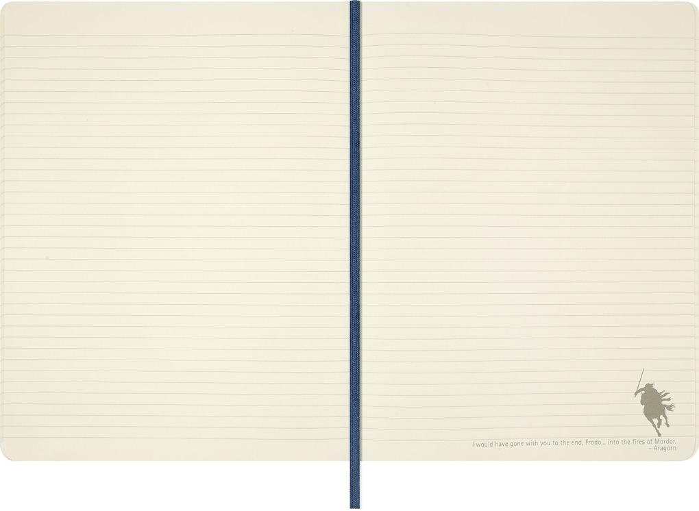 Weitere Ansicht: Moleskine Der Herr der Ringe Notizbuch, XL, liniert, fester Einband