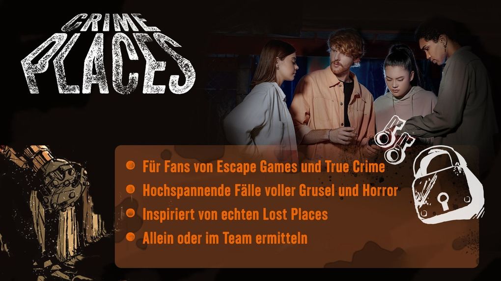 Weitere Ansicht: Crime Places. Verschüttet | Joel Müseler, Hans Pieper