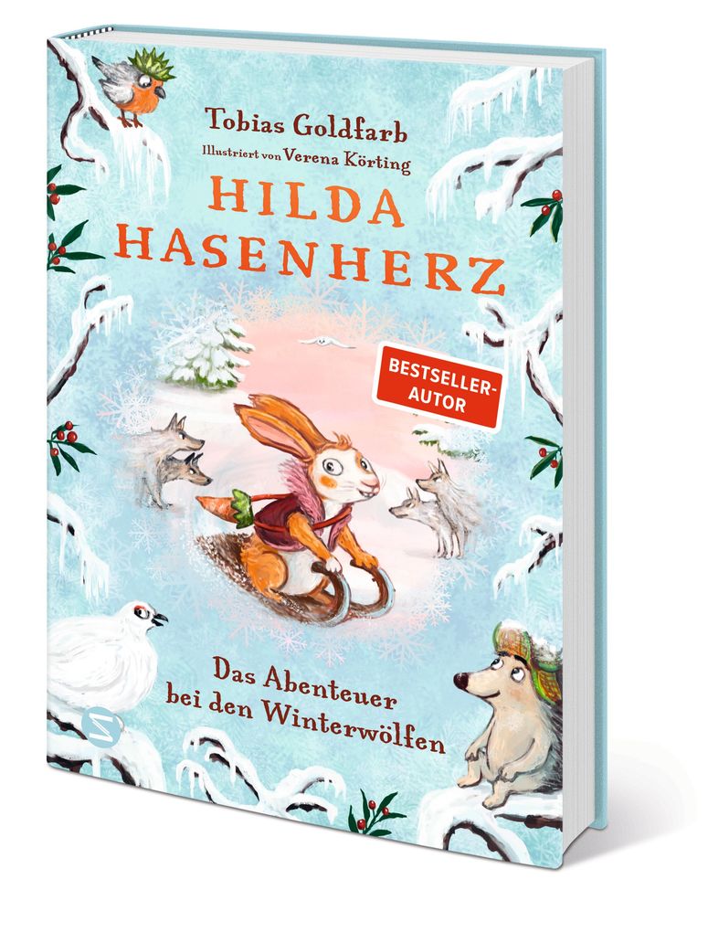 Weitere Ansicht: Hilda Hasenherz. Das Abenteuer bei den Winterwölfen | Tobias Goldfarb