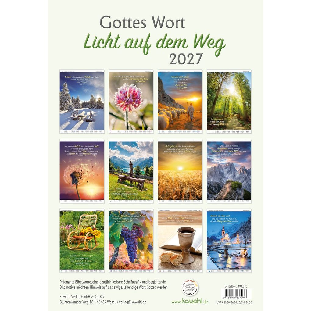 Weitere Ansicht: Gottes Wort - Licht auf dem Weg 2027
