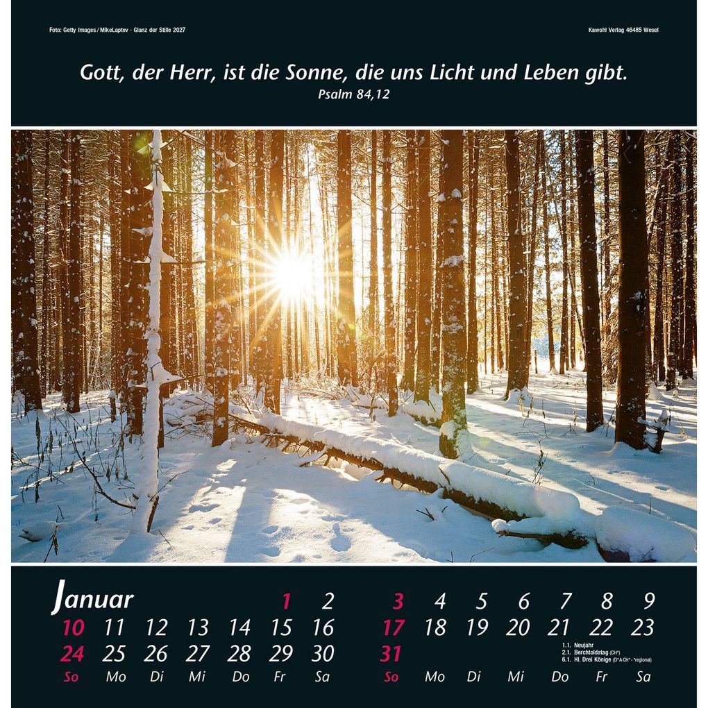 Weitere Ansicht: Glanz der Stille 2027