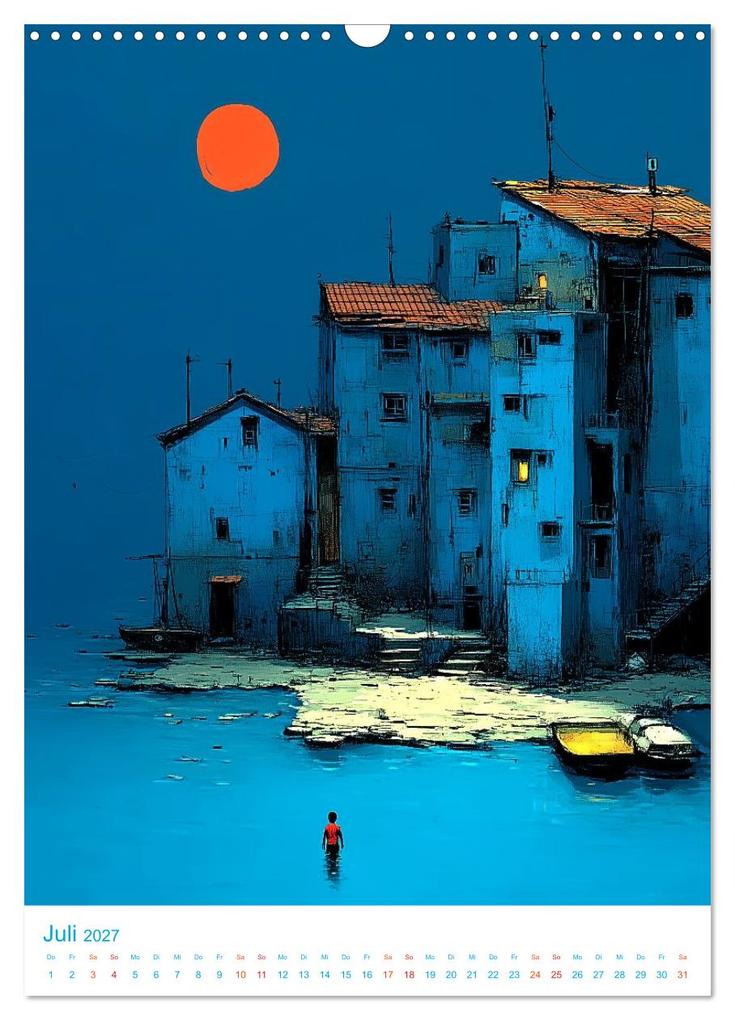 Weitere Ansicht: Nachtträume (Wandkalender 2027 DIN A3 hoch), CALVENDO Monatskalender | Val Thoermer, Calvendo