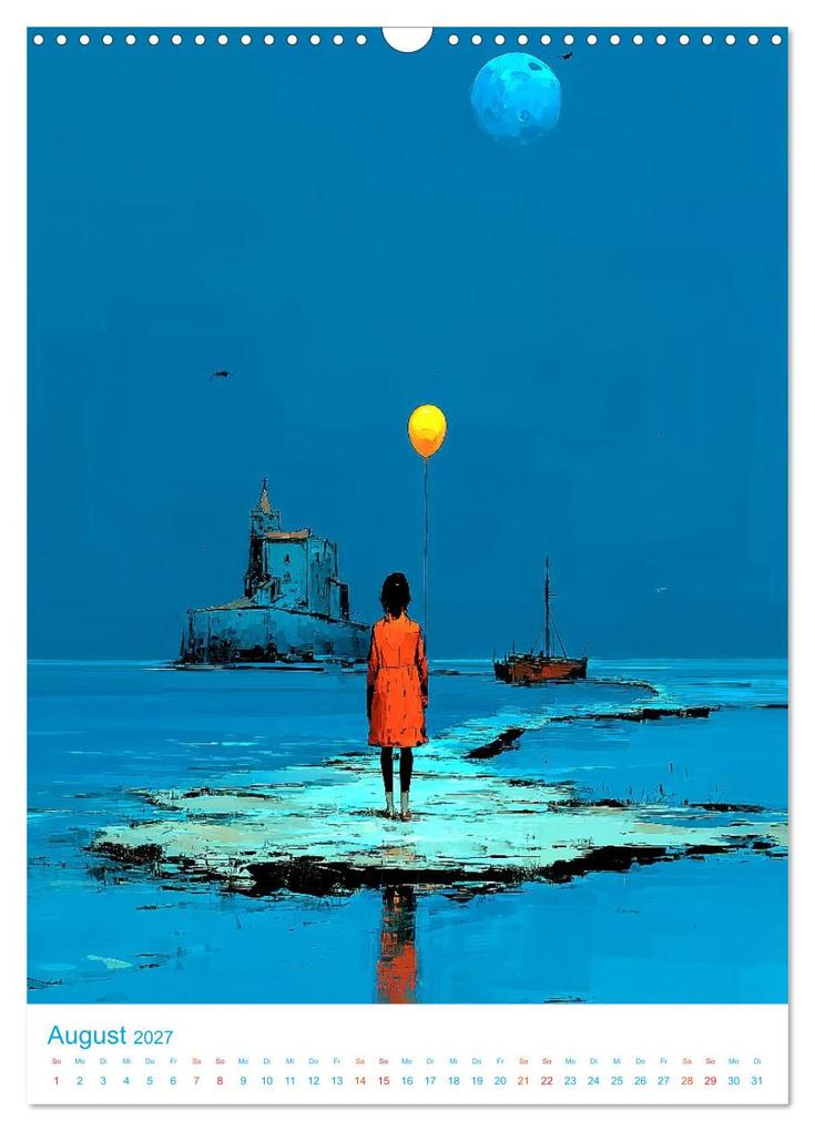 Weitere Ansicht: Nachtträume (Wandkalender 2027 DIN A3 hoch), CALVENDO Monatskalender | Val Thoermer, Calvendo