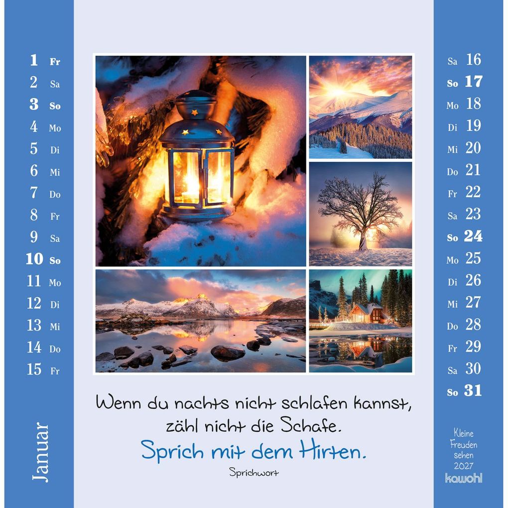 Weitere Ansicht: Kleine Freuden sehen 2027