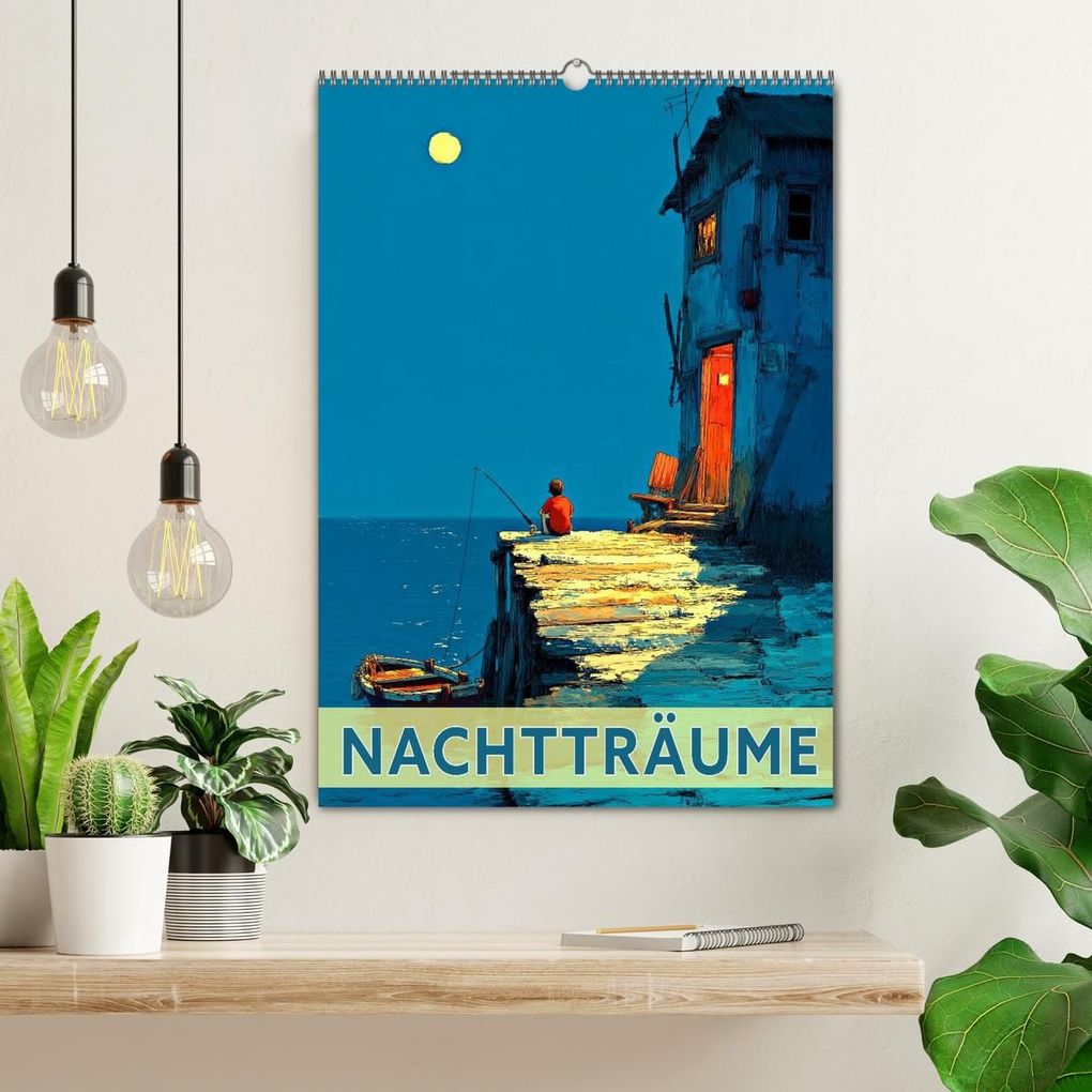 Weitere Ansicht: Nachtträume (Wandkalender 2027 DIN A2 hoch), CALVENDO Monatskalender | Val Thoermer, Calvendo