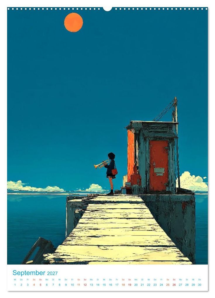 Weitere Ansicht: Nachtträume (Wandkalender 2027 DIN A2 hoch), CALVENDO Monatskalender | Val Thoermer, Calvendo