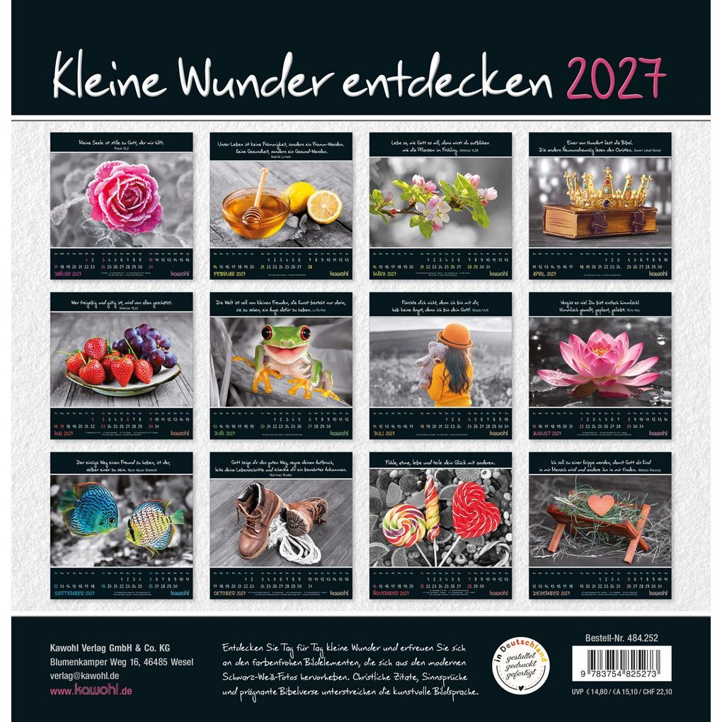 Weitere Ansicht: Kleine Wunder entdecken 2027