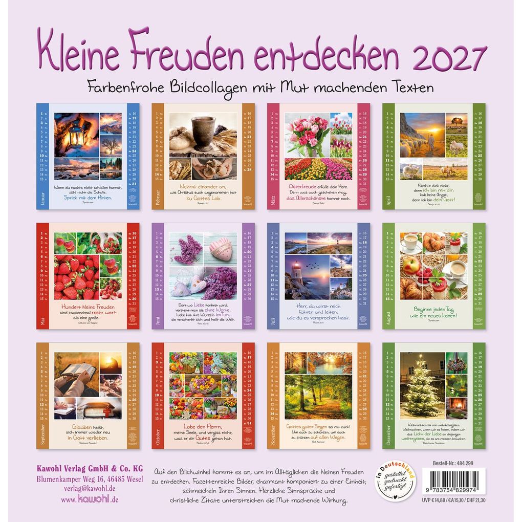 Weitere Ansicht: Kleine Freuden entdecken 2027