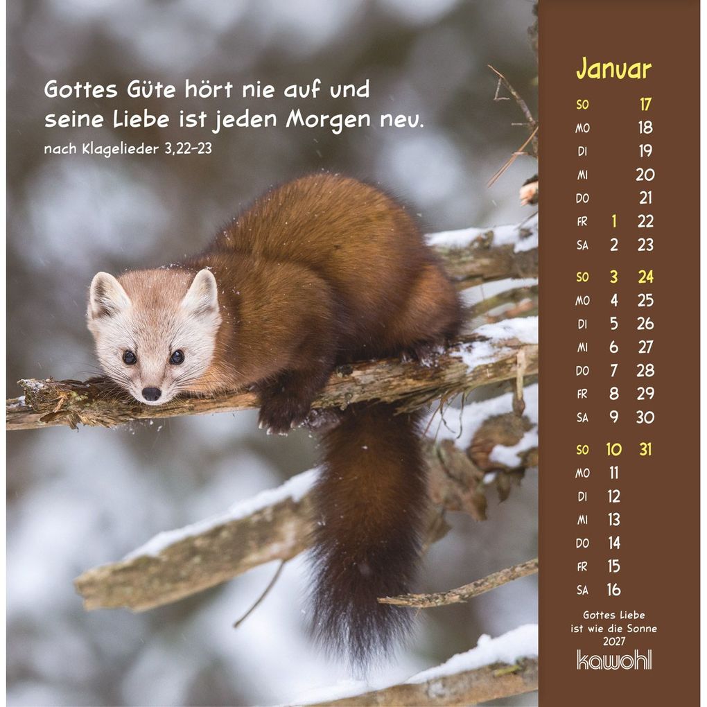 Weitere Ansicht: Gottes Liebe ist wie die Sonne 2027
