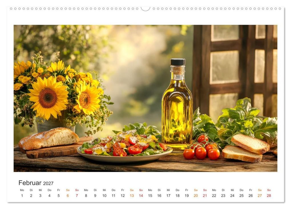 Weitere Ansicht: Küchenkalender - ÖL-Welten (Wandkalender 2027 DIN A2 quer), CALVENDO Monatskalender | Peter Roder, Calvendo